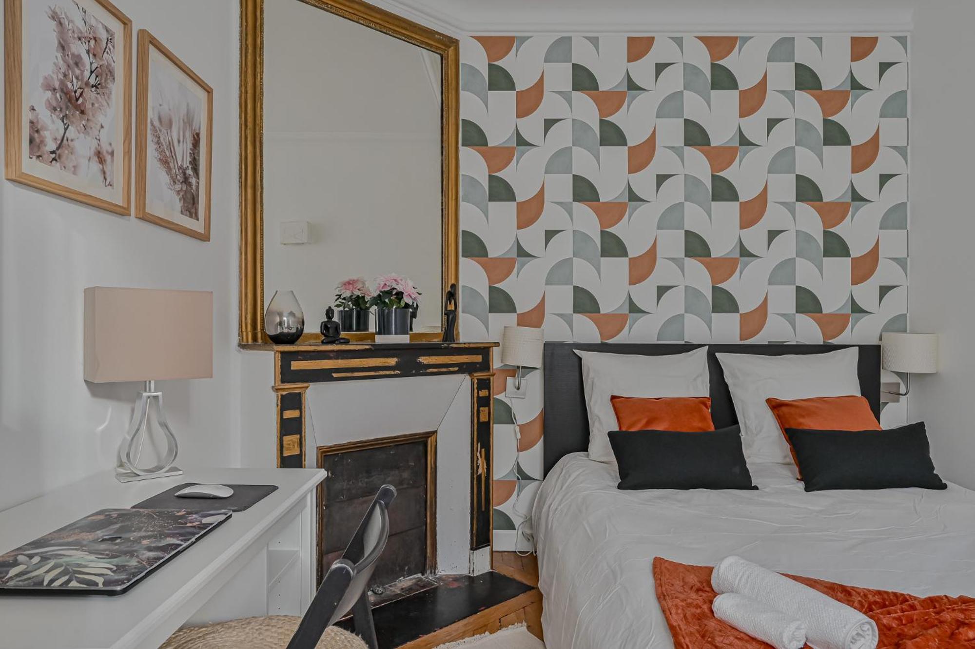 Appartement Le Poetique Niche Au Pied Du Sacre-Coeur à Paris Extérieur photo
